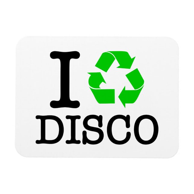 Ímã I Recycle Disco (Horizontal)