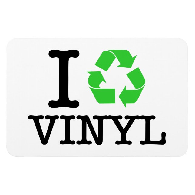 Ímã I Recycle Vinyl (Horizontal)