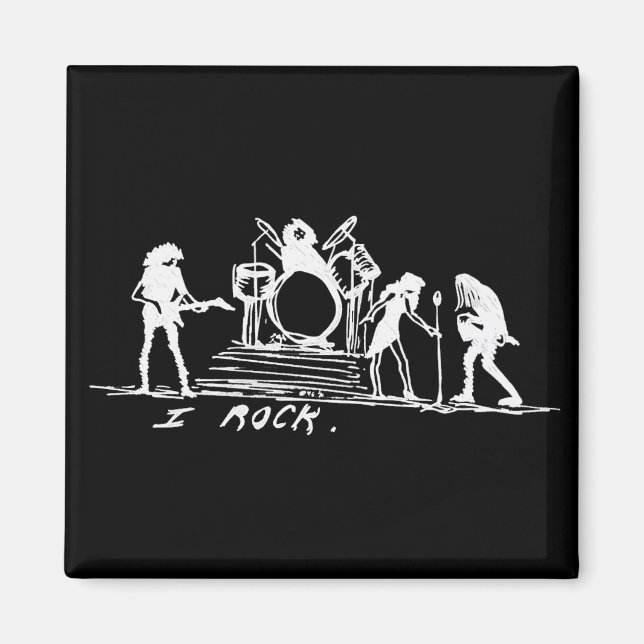 Imã I ROCK Dark Magnet (Frente)