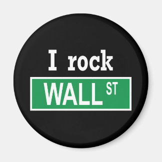 Imã "I rock Wall Street" Magnet