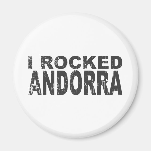 Imã I Rocked Andorra (Frente)