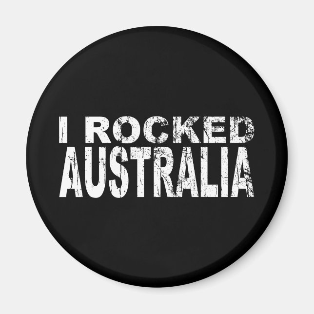 Imã I Rocked Austrália (Frente)