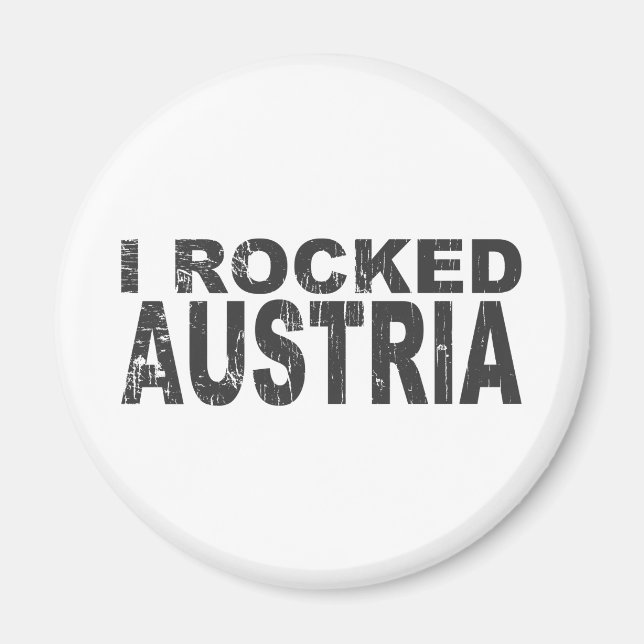 Imã I Rocked Austria (Frente)