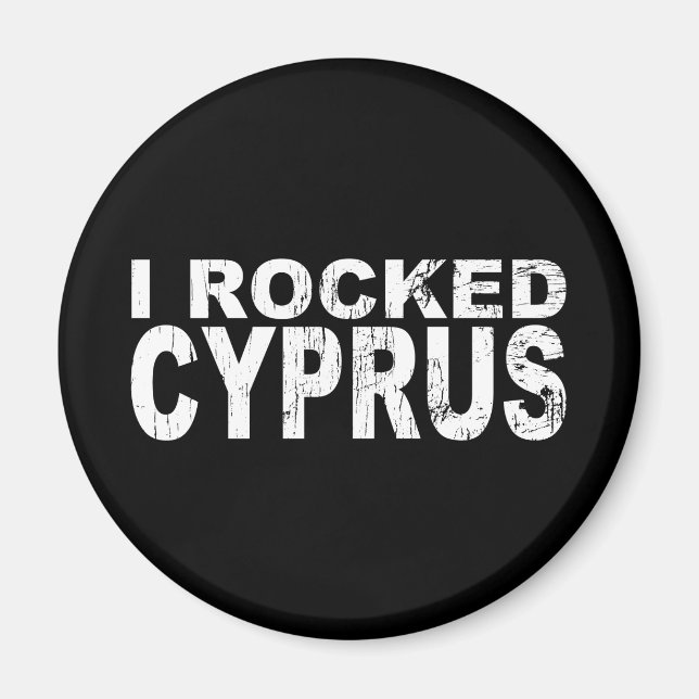 Imã I Rocked Cyprus (Frente)