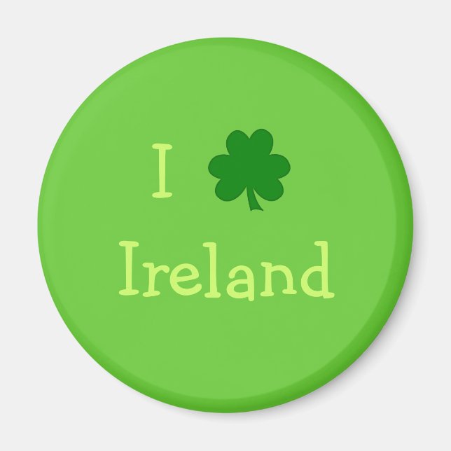 Imã I Shamrock Irlanda (Frente)