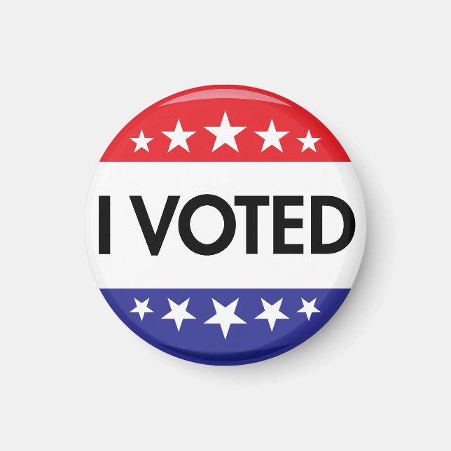 Imã I Votei Botão 2024 Eleição (Frente)