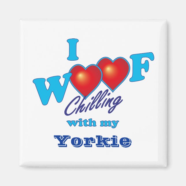 Imã I Woof Yorkie (Frente)