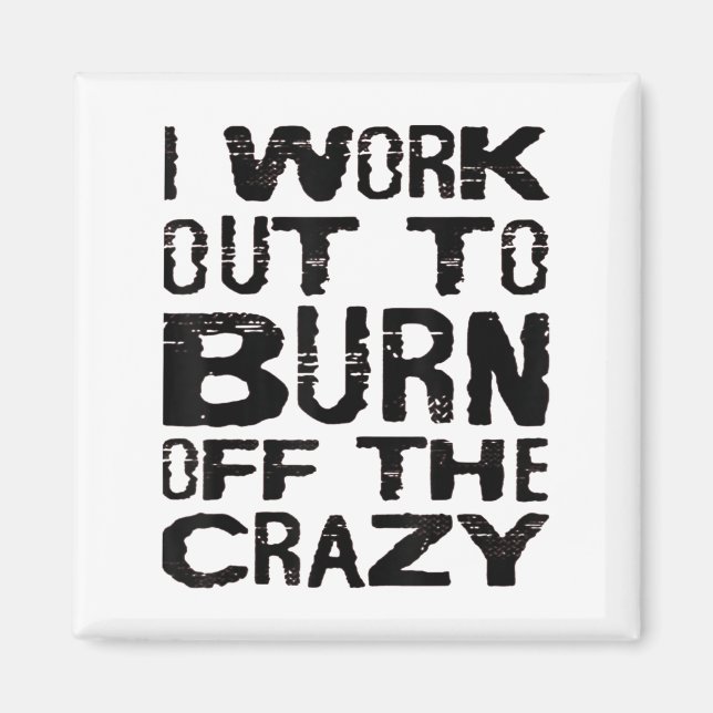 Imã I Workout To Burn Off The Crazy Funny Workout Moti (Frente)