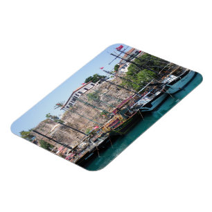 Ímã Iates agradáveis perto das paredes