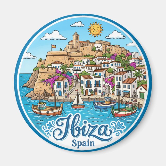 Imã Ibiza Espanha (Frente)