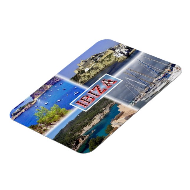 Ímã Ibiza ^ San Miquel - Cidade Antiga - Papais noeis  (Left Side)