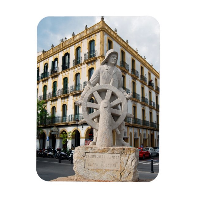 Ímã Ibiza Town Magnet (Vertical)