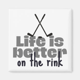 Imã Ice hockey: Life is better on the rink.