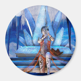 Imã Ice Queen Fantasy Art