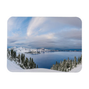 Ímã Ice & Snow Crater Lake Oregon