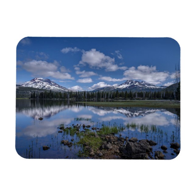 Ímã Ice & Snow | Sparks Lake, Oregon (Horizontal)