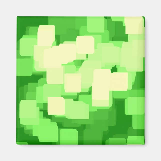 Imã "Iceberg" Arte Geométrica (Frente)