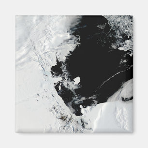 Imã Iceberg de B-15J no mar de Ross, a Antártica