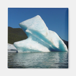 Imã Iceberg no lago de Mendenhall, no Alasca