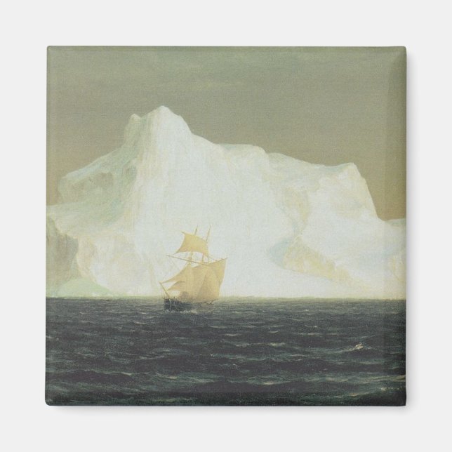 Imã Iceberg (por Frederic Edwin Church) (Frente)