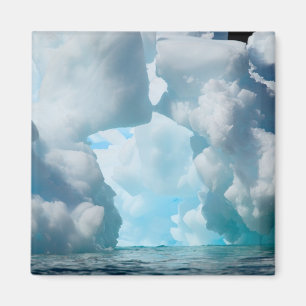 Imã Icebergs fora da ponta sul da América do Sul