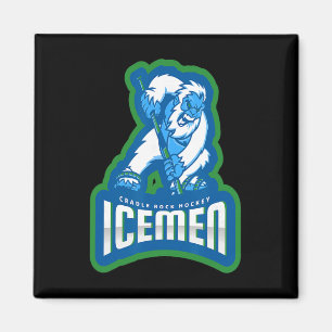 Imã Icemen Cradle Rock Hockey Liga Continental de Hóqu
