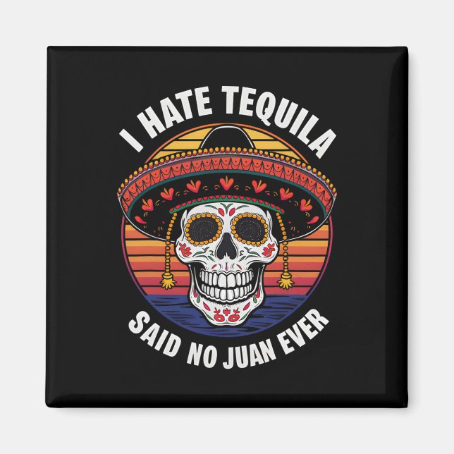 Imã Ich Ele Tequila Mexicana Cinco De Mayo (Frente)