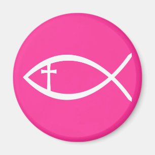 Imã Ichthus Christian Fish