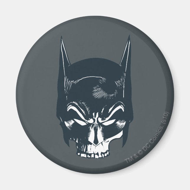 Imã Ícone Batman Cowl/Skull (Frente)