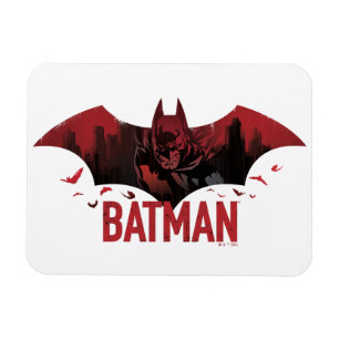 Ímã Ícone Batman Crimson Gotham