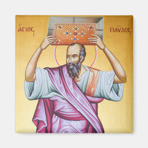 Imã Ícone Cristão Paul Orthodox