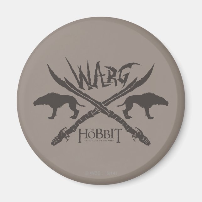 Imã Ícone de Filme de Warg (Frente)