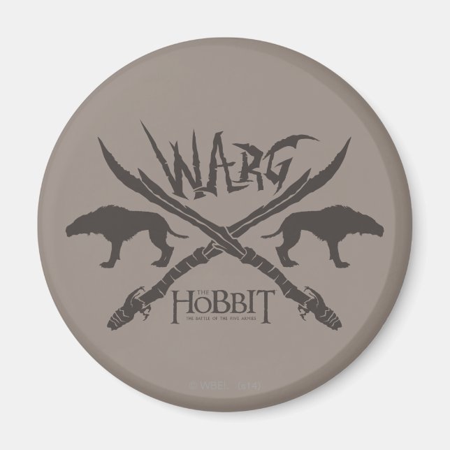 Imã Ícone de Filme de Warg (Frente)