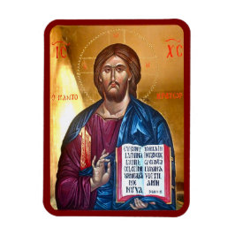 Ímã Ícone de Jesus Cristo Pantocrator