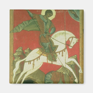 Imã Ícone de St George e do dragão