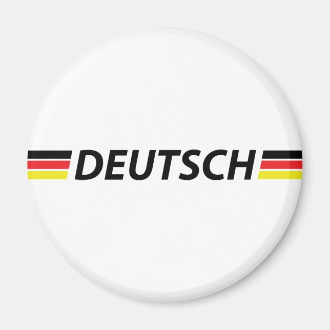 Imã ícone desutsch (Frente)