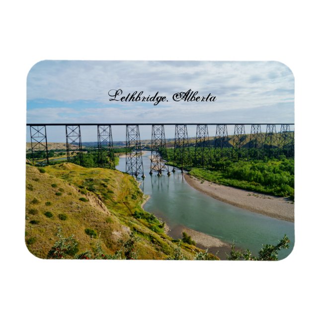 Ímã Ícone Ferroviário Alberta (Horizontal)