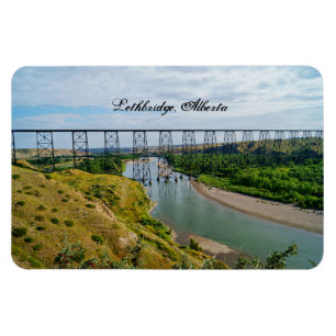 Ímã Ícone Ferroviário Alberta