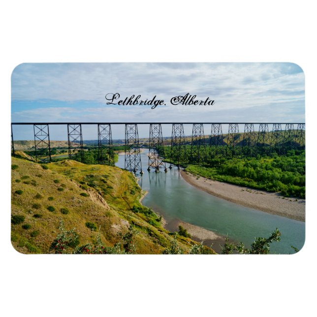 Ímã Ícone Ferroviário Alberta (Horizontal)