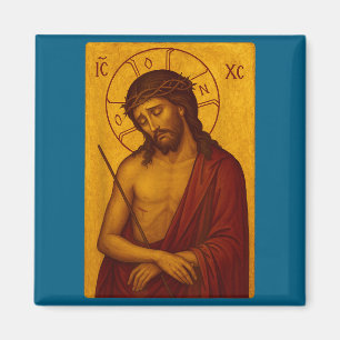 Imã ícone ortodoxo bizantino de Jesus Cristo o