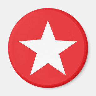 Imã Ícone vermelho da estrela