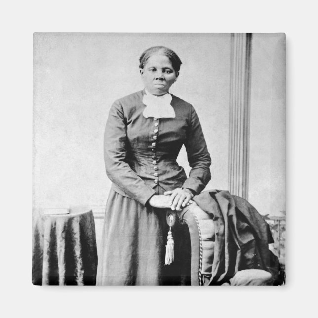 Imã Ícones da História Negra: Harriet Tubman, Direitos (Frente)
