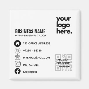 Imã Ícones de mídia social do código de verificaç