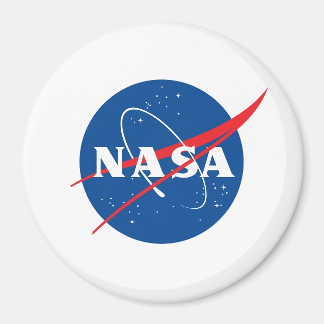 Imã Icônica NASA Round Magnet (Student Value Edit) (Frente)
