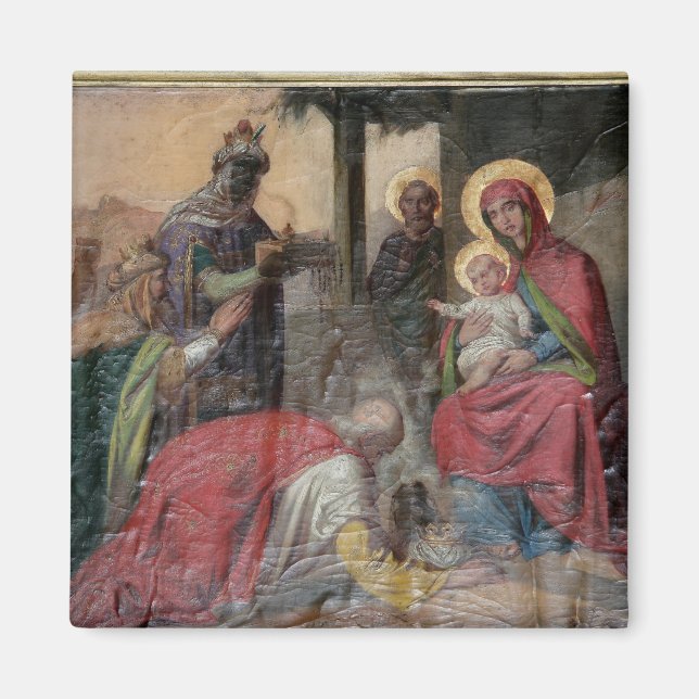 Imã Iconografia ortodoxa sérvia na Igreja de Valjevo.  (Frente)