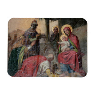 Ímã Iconografia ortodoxa sérvia na Igreja de Valjevo. 