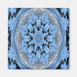 Imã Icy Snowflake... .