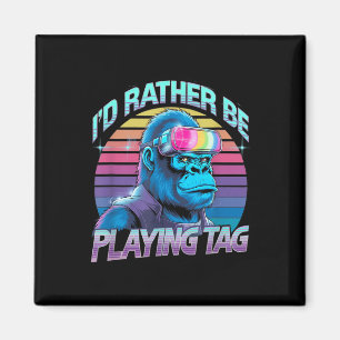 Imã Id Preferencialmente Tag Gorilla Vr Gamer Gorilla