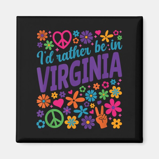 Imã I'd Rather Be In Virginia  (Frente)