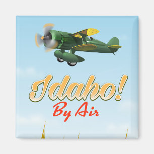 Imã Idaho! De avião